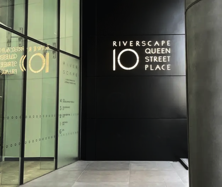 Entrance to the Cheil UK London office is shown.